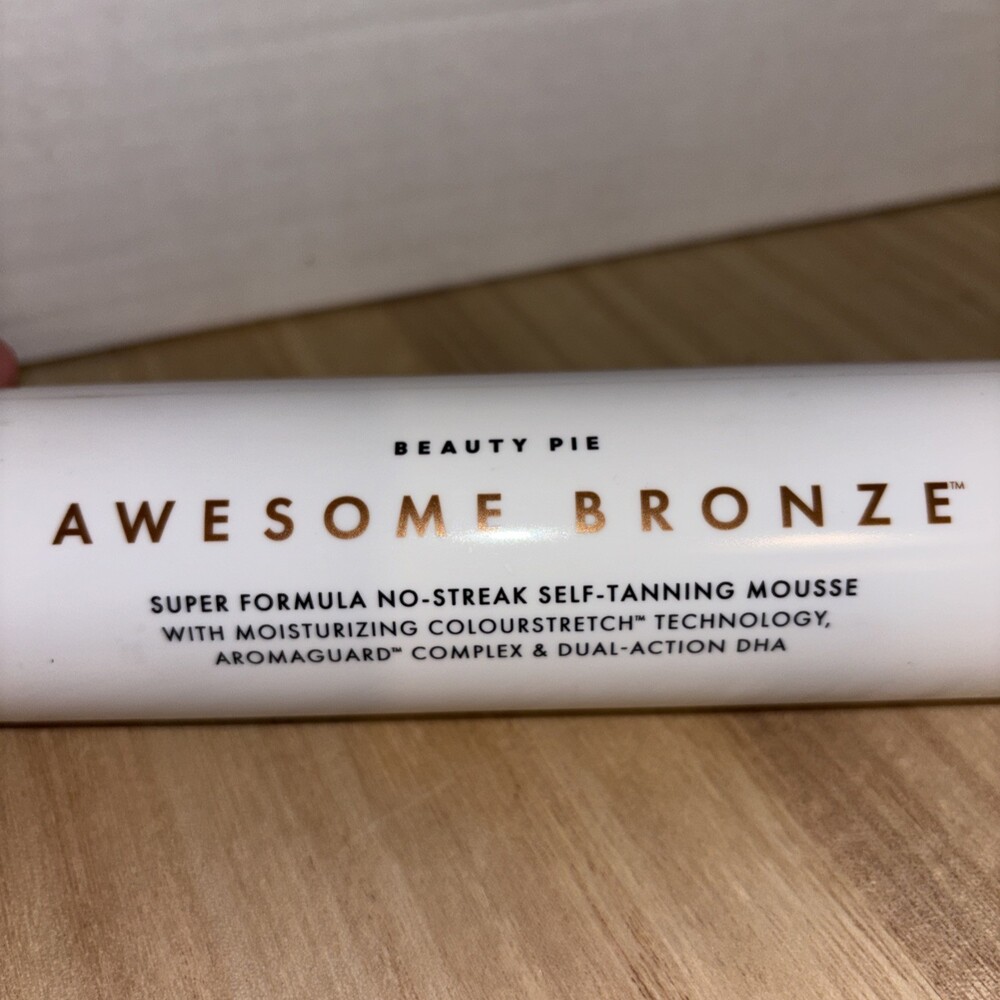 Beauty Pie Awesome Bronze Super Formula No Streak Self Tanning Mousse 8.1 Fl Oz - Picture 2 of 5